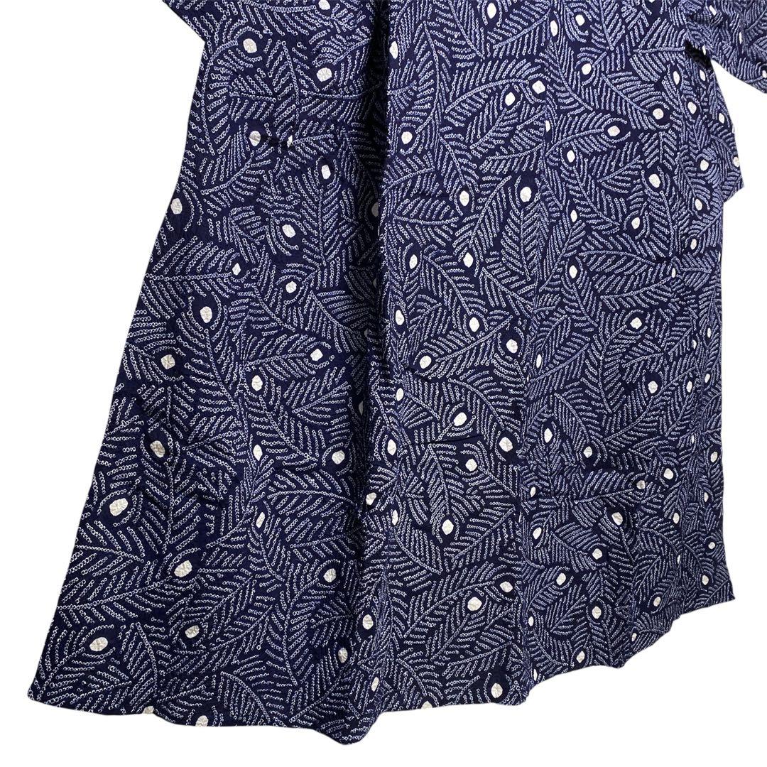 【専用です】 孔雀の羽根 絞り浴衣 有松絞り浴衣 yukata