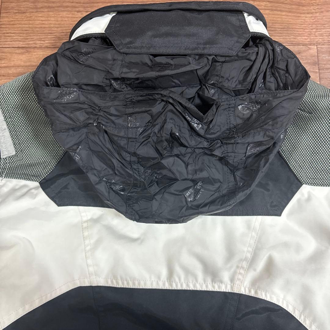 ⑫ THE NORTHFACE STEEPTECH アウター 黒　ナイロン