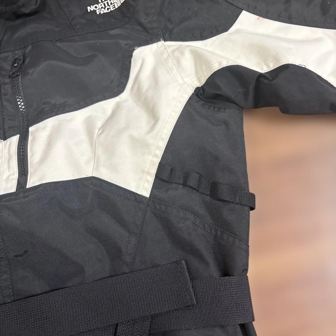 ⑫ THE NORTHFACE STEEPTECH アウター 黒　ナイロン