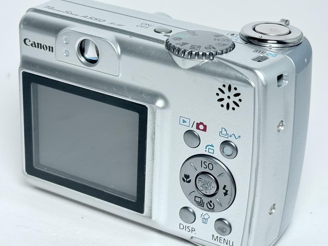 キヤノン PowerShot A550