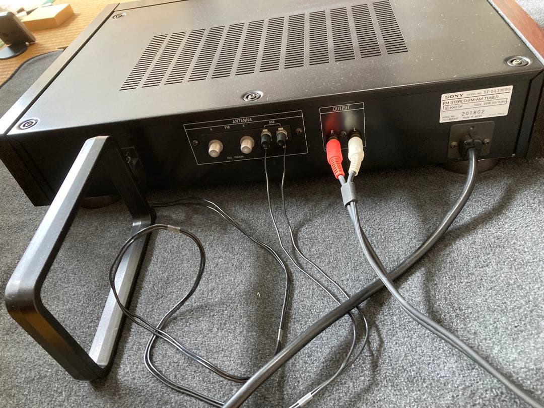 SONY ST-S333ESG FM/AMチューナー　難あり