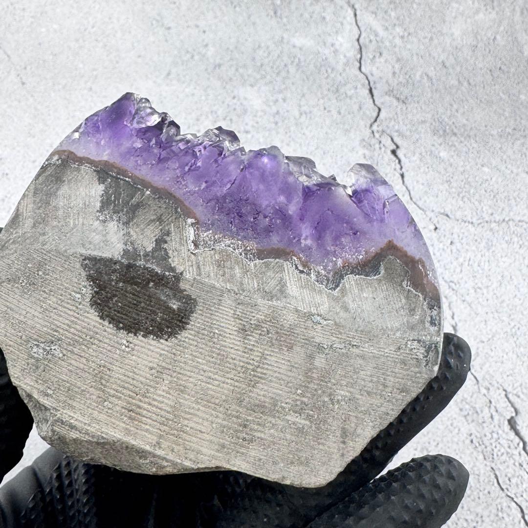 G-103アメジストクラスター ドーム 原石 天然石 パワーストーン　インテリア