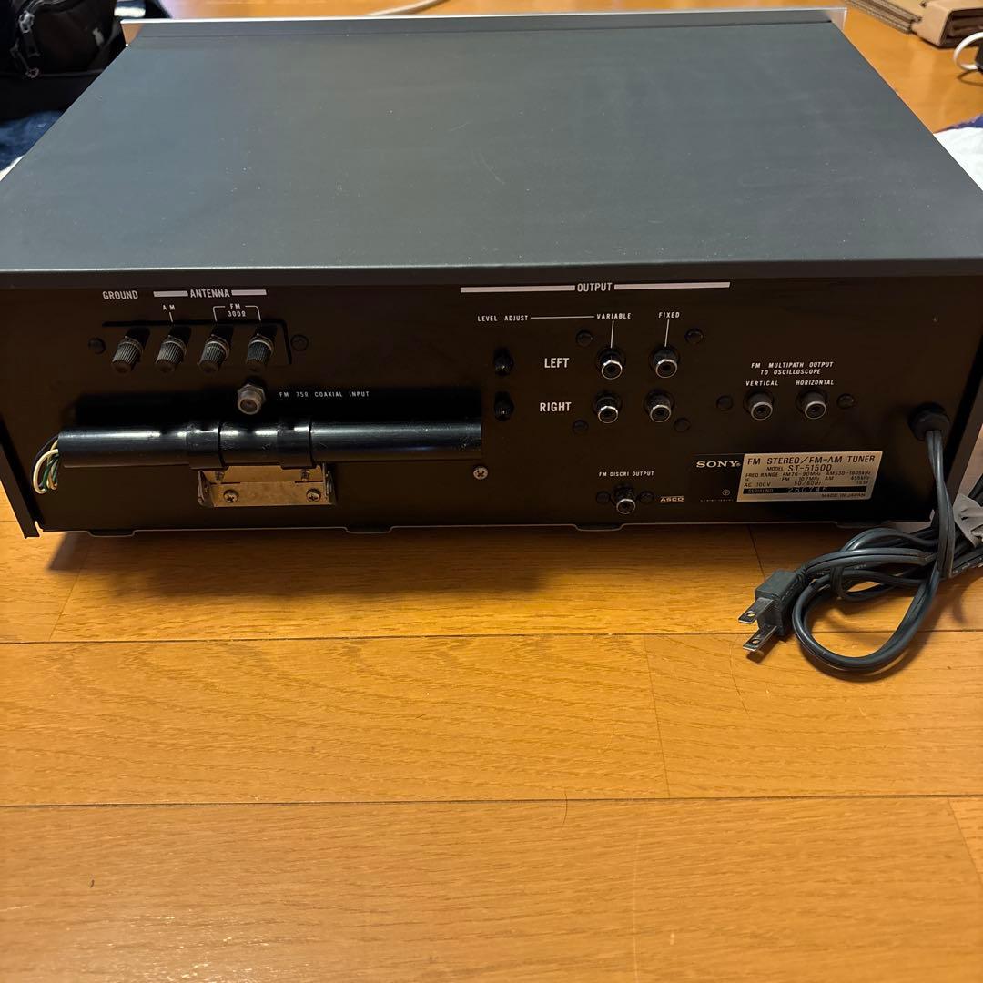 美品SONY ST-5150D FMステレオFM-AMチューナー