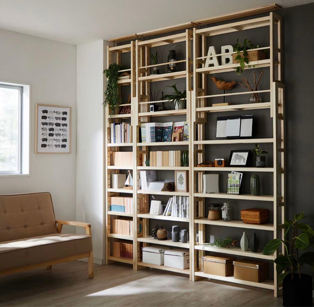 木製シェルフ 幅90cm 奥行29cm