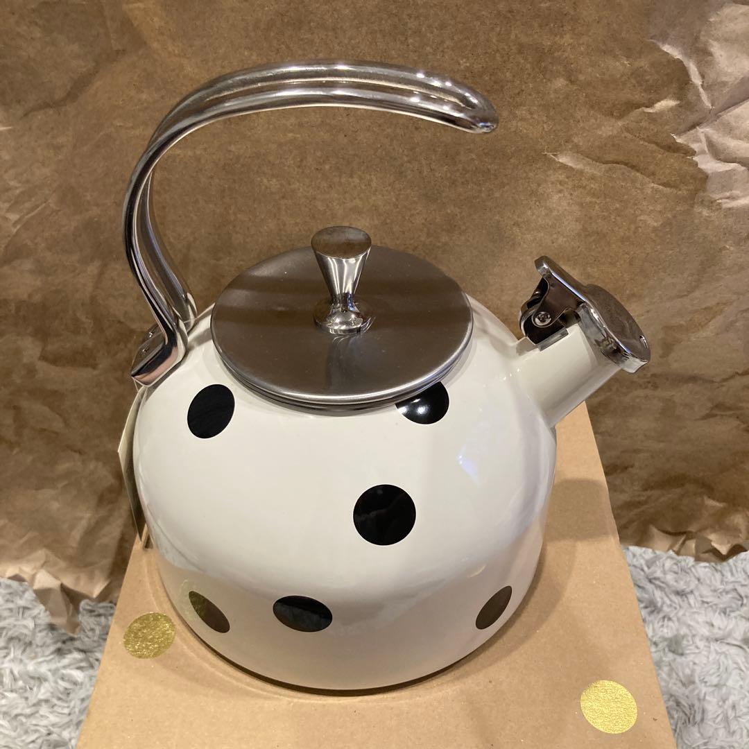 ケイトスペード ケトル やかん Kate spade ドット