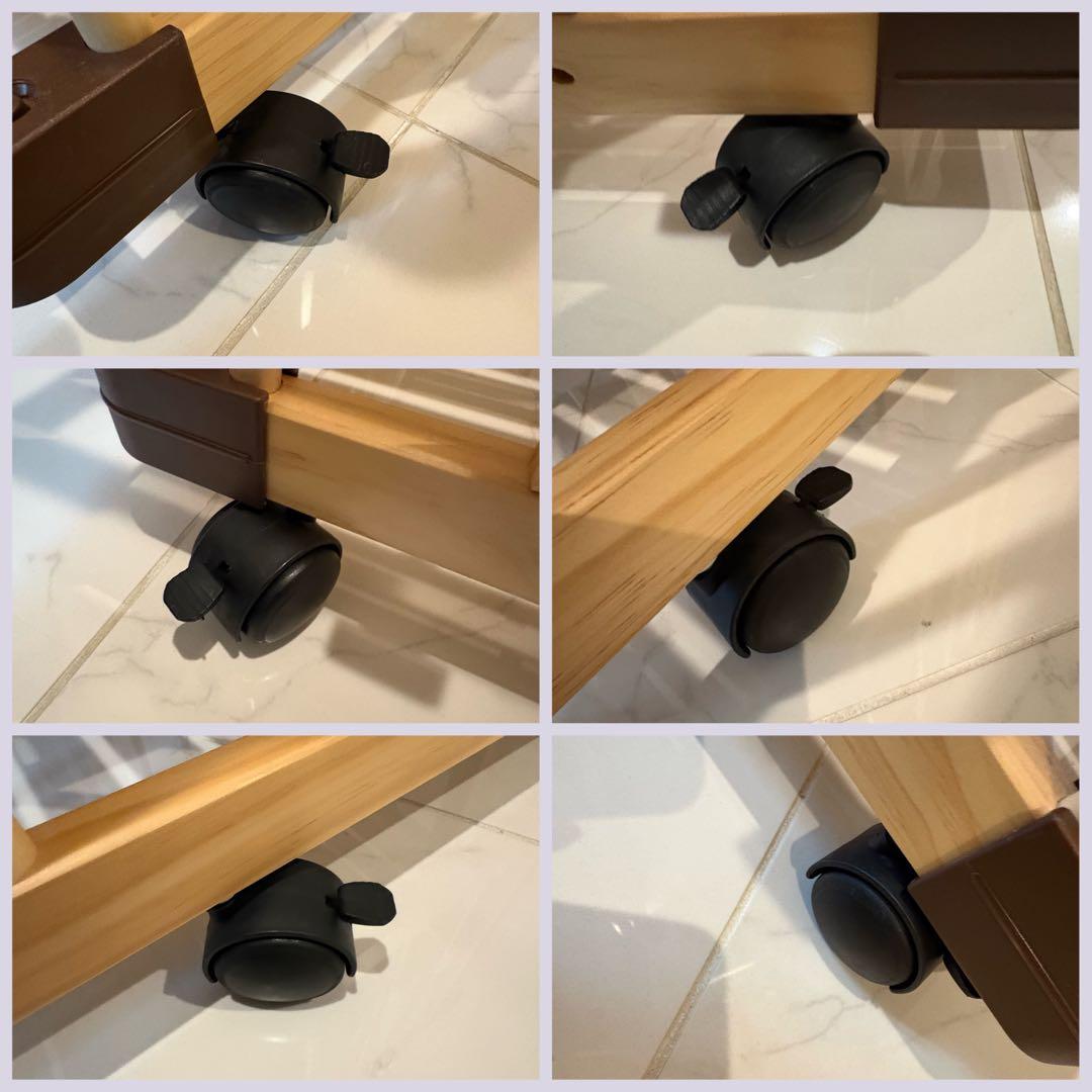 【♡送料込♡】ファルスカ　ベビーベッド ミニジョイントベッドネオ⭐︎