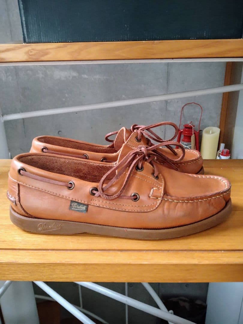 Paris直営店購入【Paraboot】デッキシューズ BARTH/MARIN