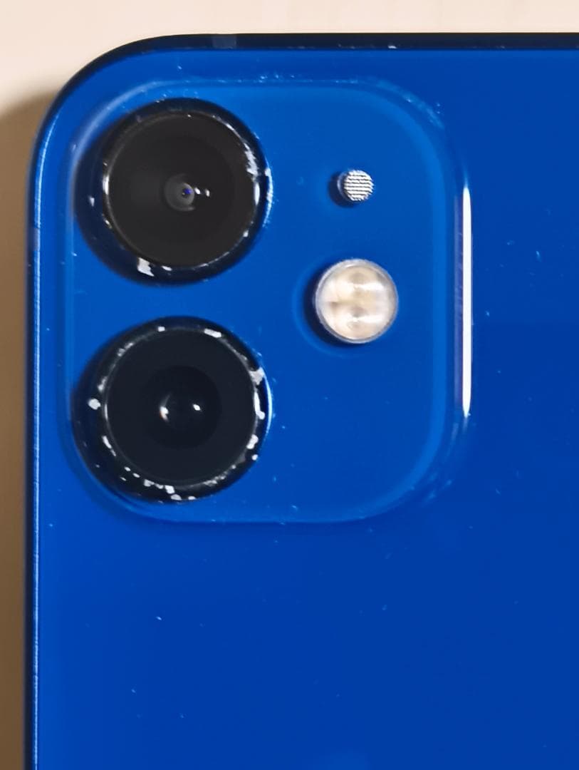 iPhone12mini 128GB ブルー 傷汚れ多め