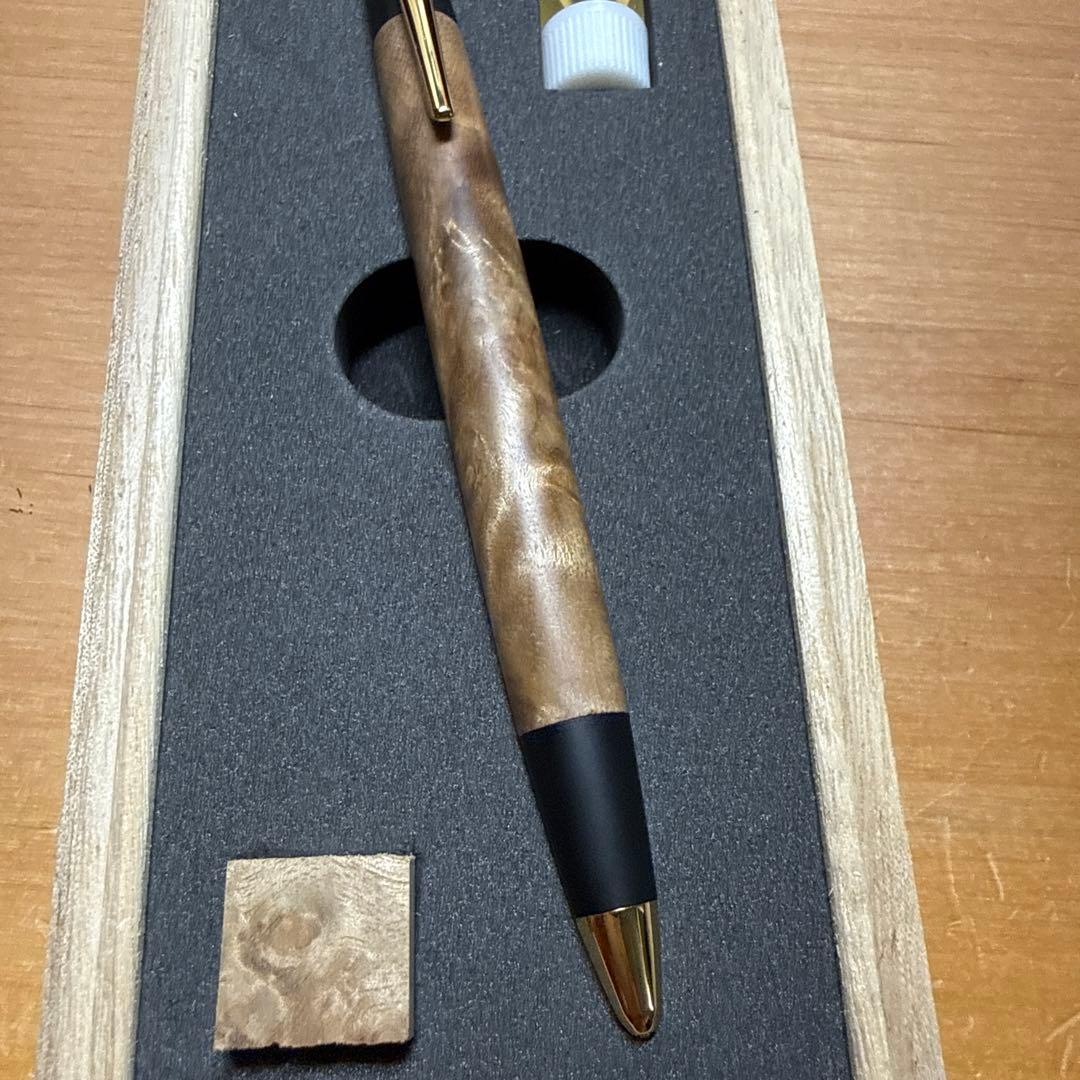 《新品未使用品》野原工芸 限定樹種 マーブルウッド シャープペン 即時配送可能