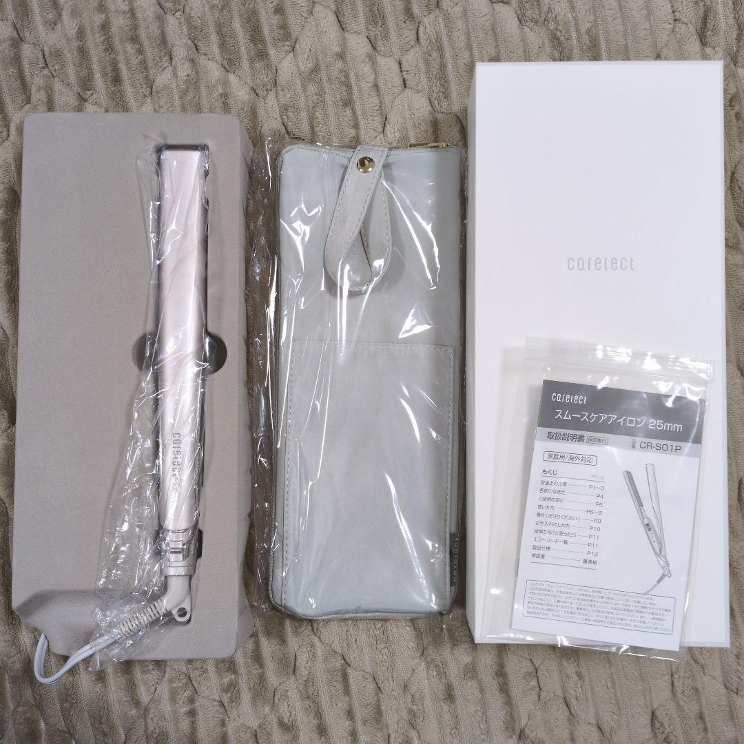 core select ストレートヘアアイロン シルバー