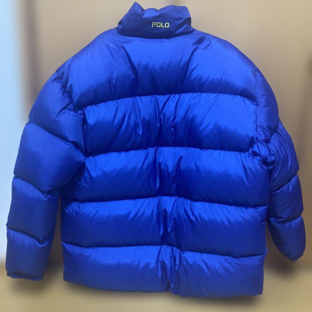 POLO SPORT ダウンジャケット 青 二日間のみ値下げ‼️