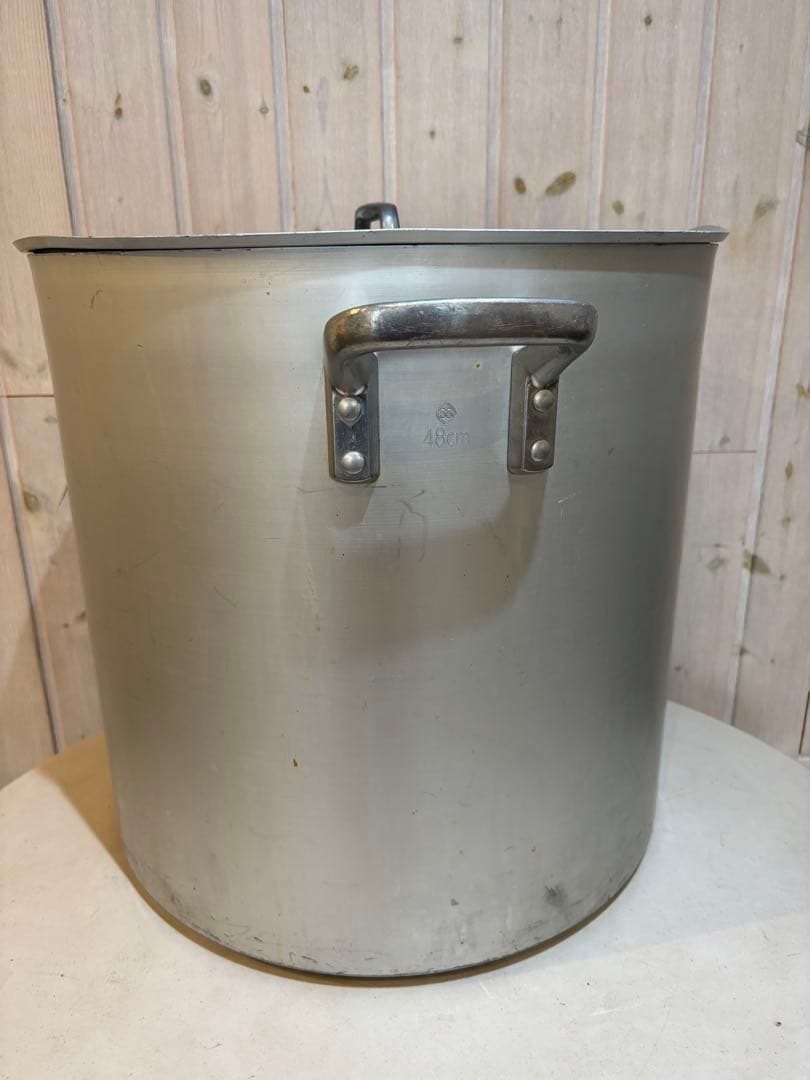 アルミ製　寸胴鍋（イベント用）業務用　両手鍋　厨房 蓋付き