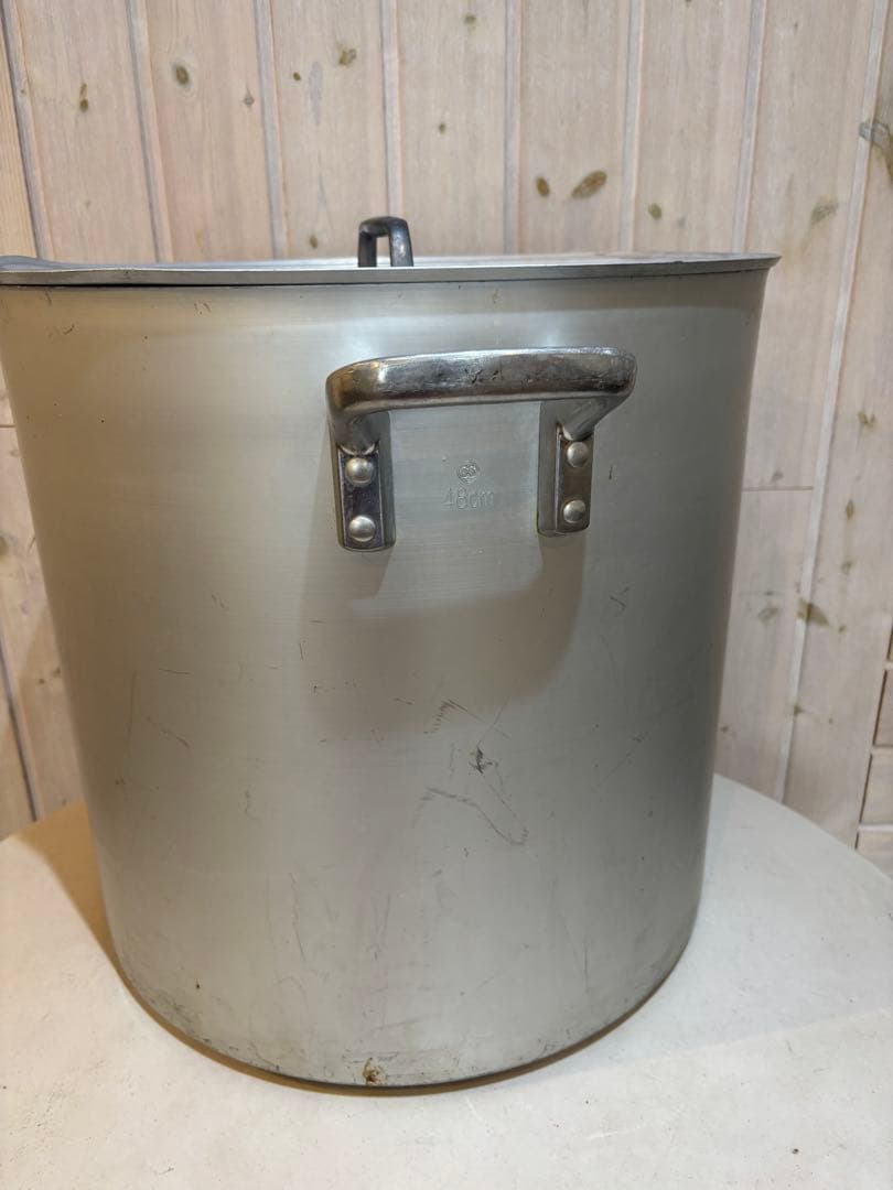 アルミ製　寸胴鍋（イベント用）業務用　両手鍋　厨房 蓋付き