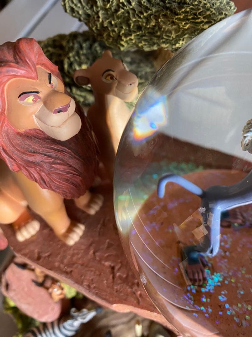 25周年記念限定品　ライオンキングキング・スノーグローブ　オルゴール　レア