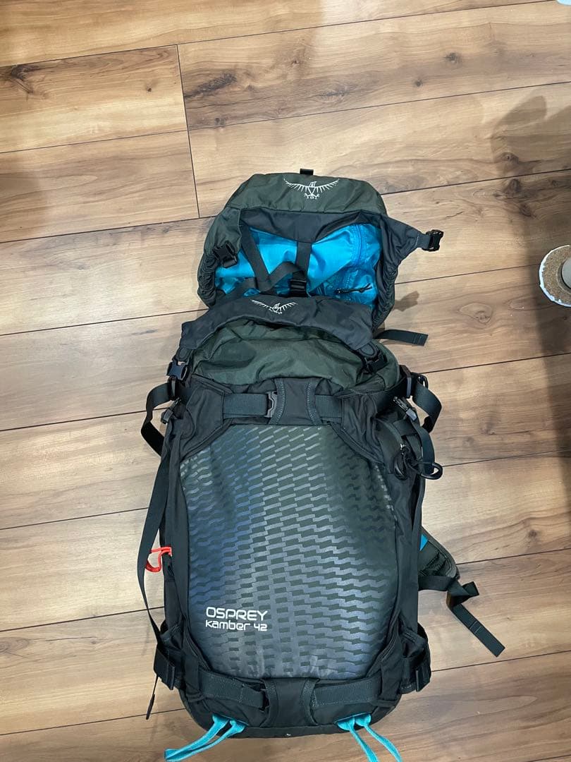 （美品）オスプレーキャンパー42 OSPREY Kamber 42 ブラック