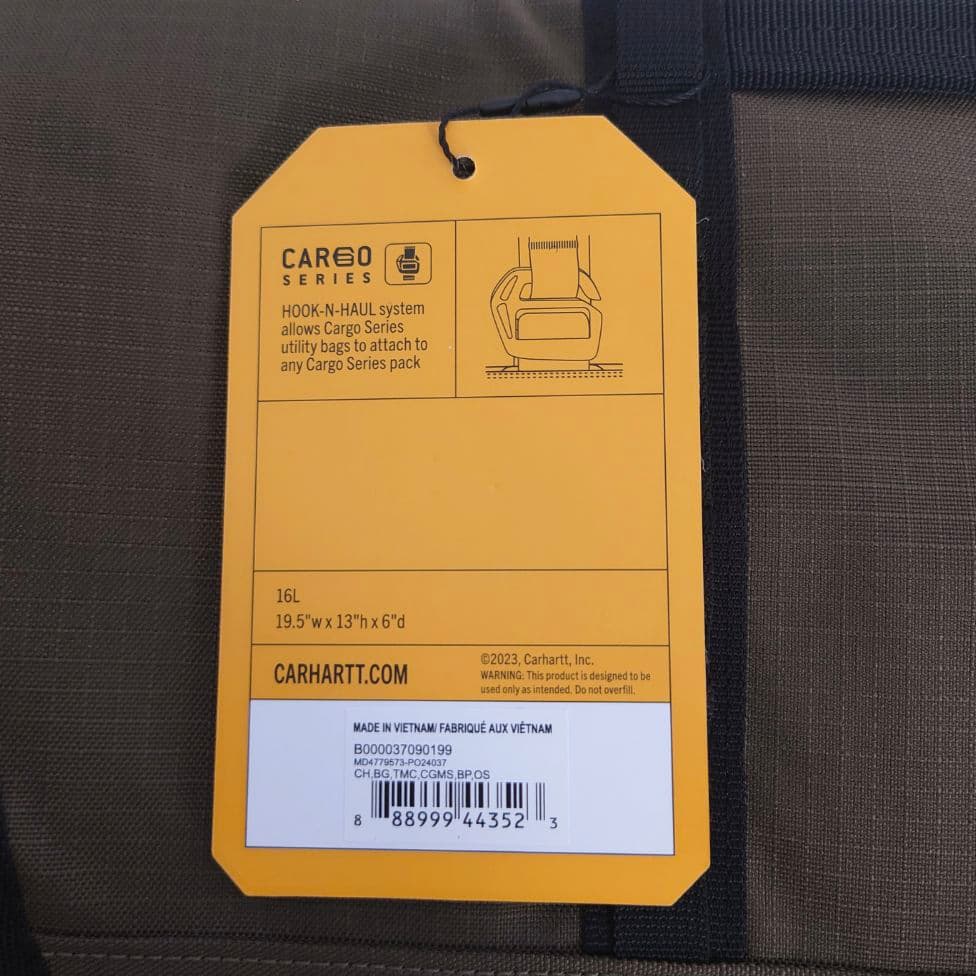 カーハート カーゴシリーズ Carharttメッセンジャーバッグ/Tarmac