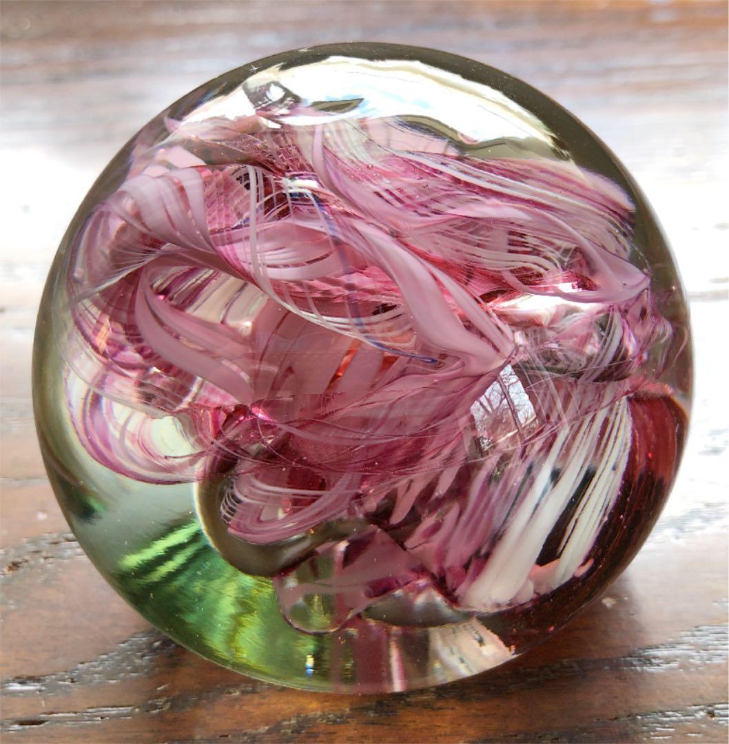 レア　イタリア製　作家　ヴィンテージ ヴェネツィアングラス　ペーパーウエイト