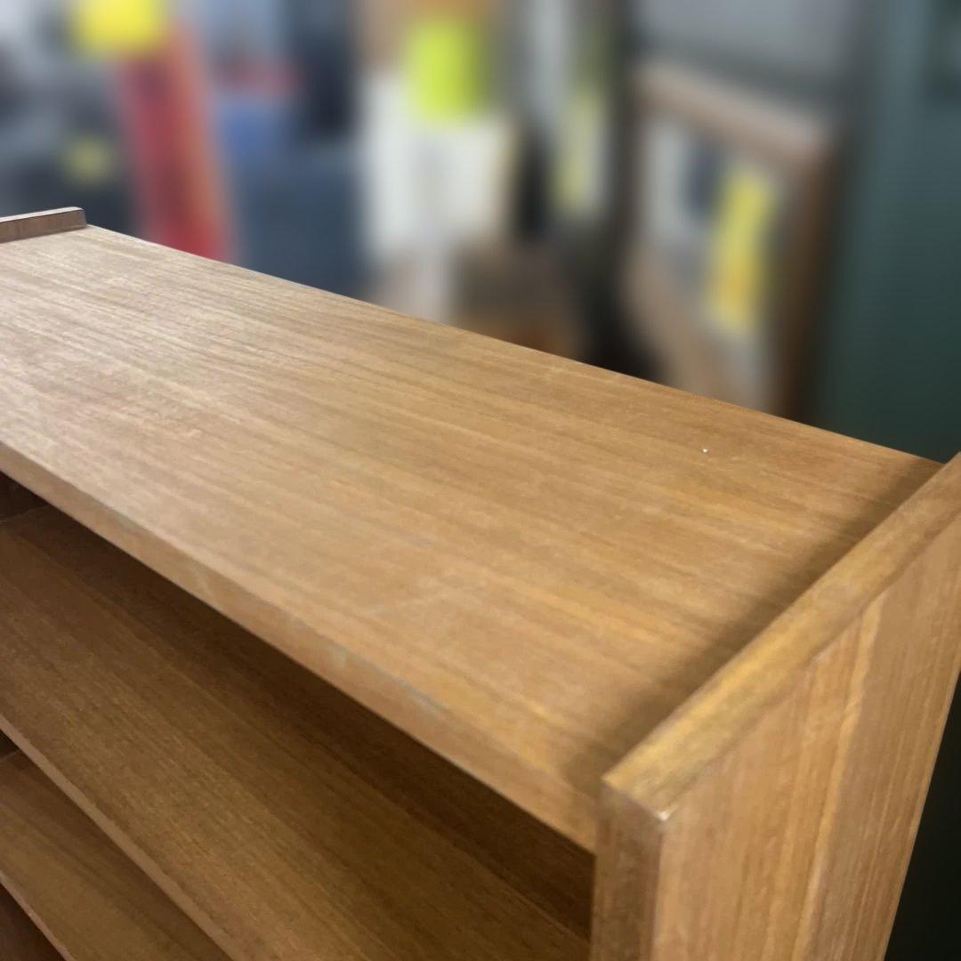 【北欧風】シェルフ◆チーク材◇美品◆