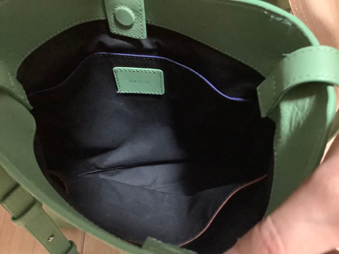 Paul Smith ミントグリーン ショルダーバッグほぼ未使用
