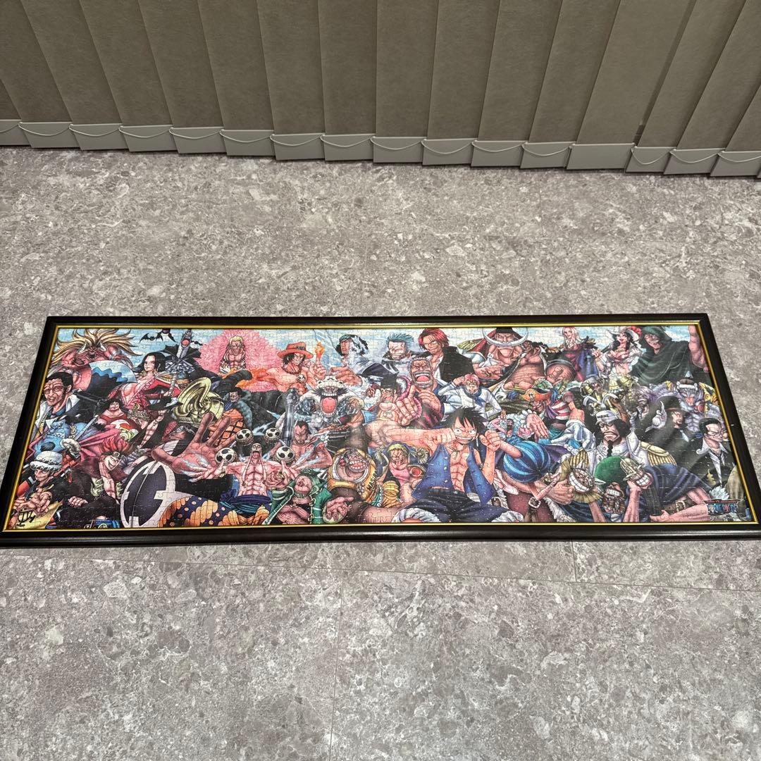 【完成品】ワンピースパズル34個セット/アルティメット専用パネル付