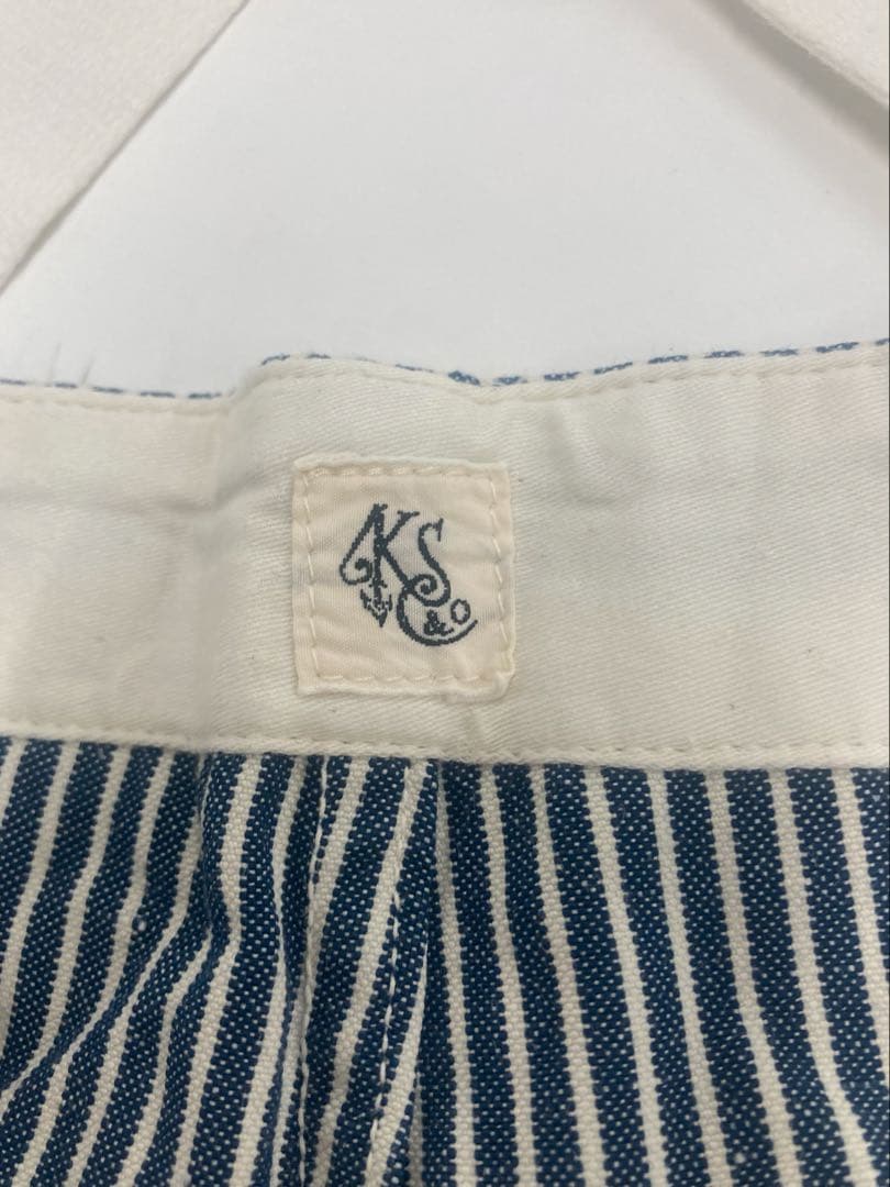 KAPTAIN SUNSHINE ヒッコリー オーバーオール コットン リネン