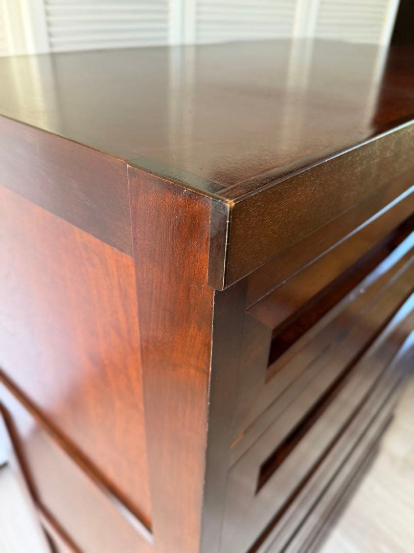 松本民芸家具 ミズメザクラ 無垢材 高山式 D-30型 整理タンス