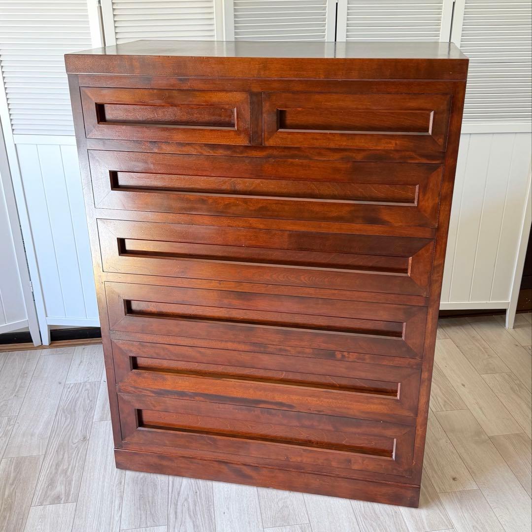 松本民芸家具 ミズメザクラ 無垢材 高山式 D-30型 整理タンス