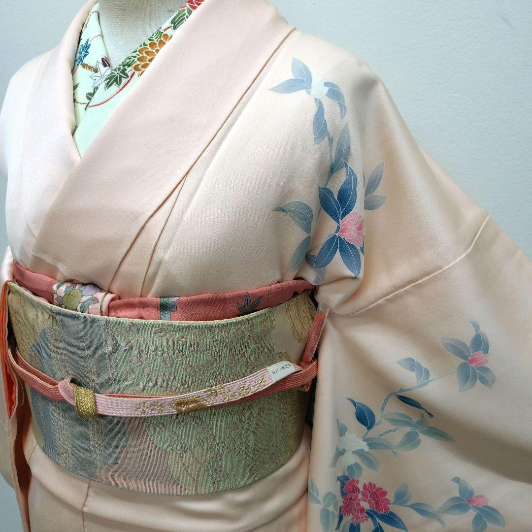 634　半額セール　正絹　鈴乃屋誂え　未使用品　付下げ訪問着　４点フルセット