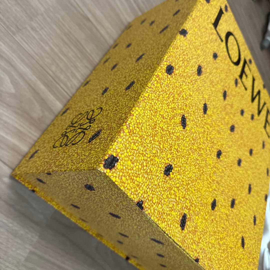 LOEWE バスケットバッグ（ヤシの葉&カーフ）ミディアム　未使用品