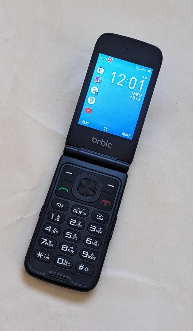 2024年発売 Orbic JOURNEY Pro 4G SIMフリー ガラケー