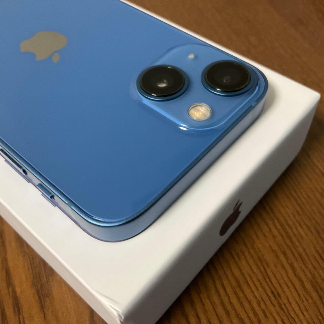 [限定価格] iPhone 13 mini 128GB ブルー ほぼ新品