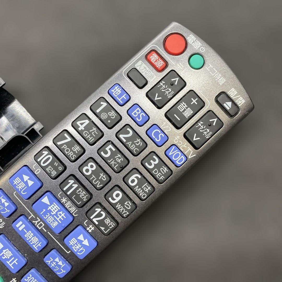 美品PanasonicパナソニックBDブルーレイリモコンN2QBYB000014