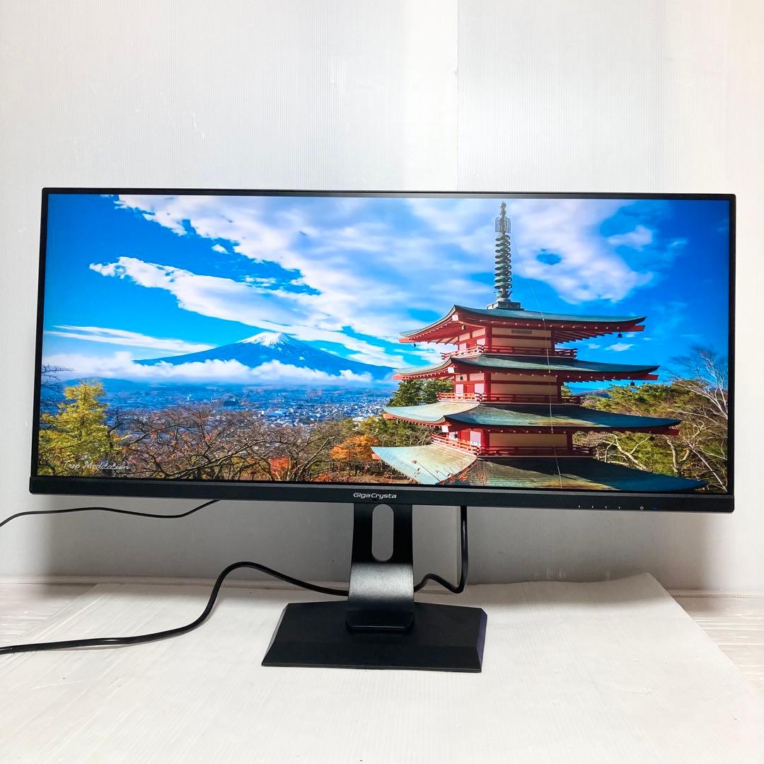 美品 IODATA GigaCrysta 34型ゲーミングモニター