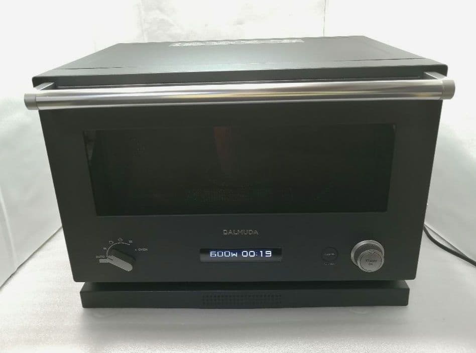バルミューダデザイン　オーブンレンジ　ブラック　21年製　016