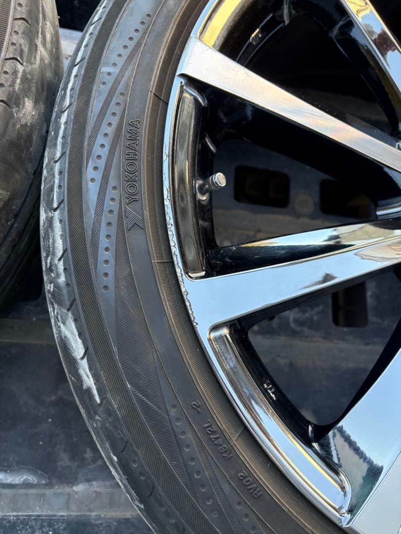 クレンツェ19インチ アルミホイールセット タイヤ付き