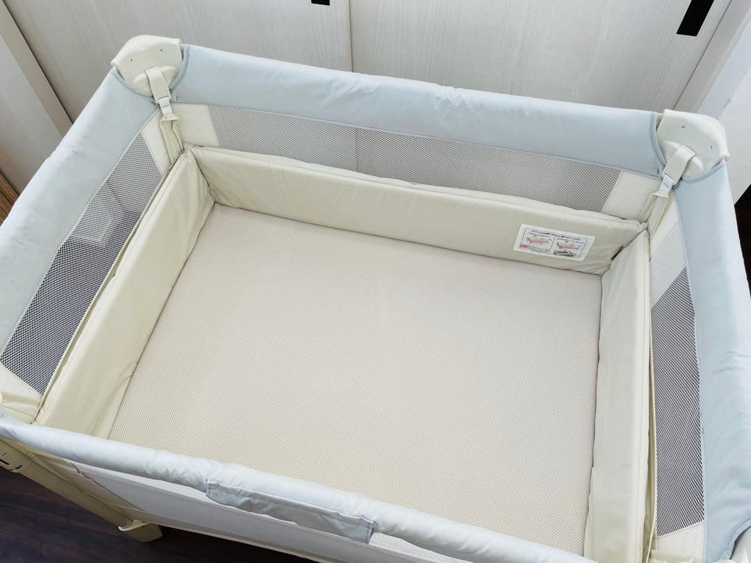 【説明書・収納袋・外箱付】アップリカ ココネルエアーAB ホワイトグレー