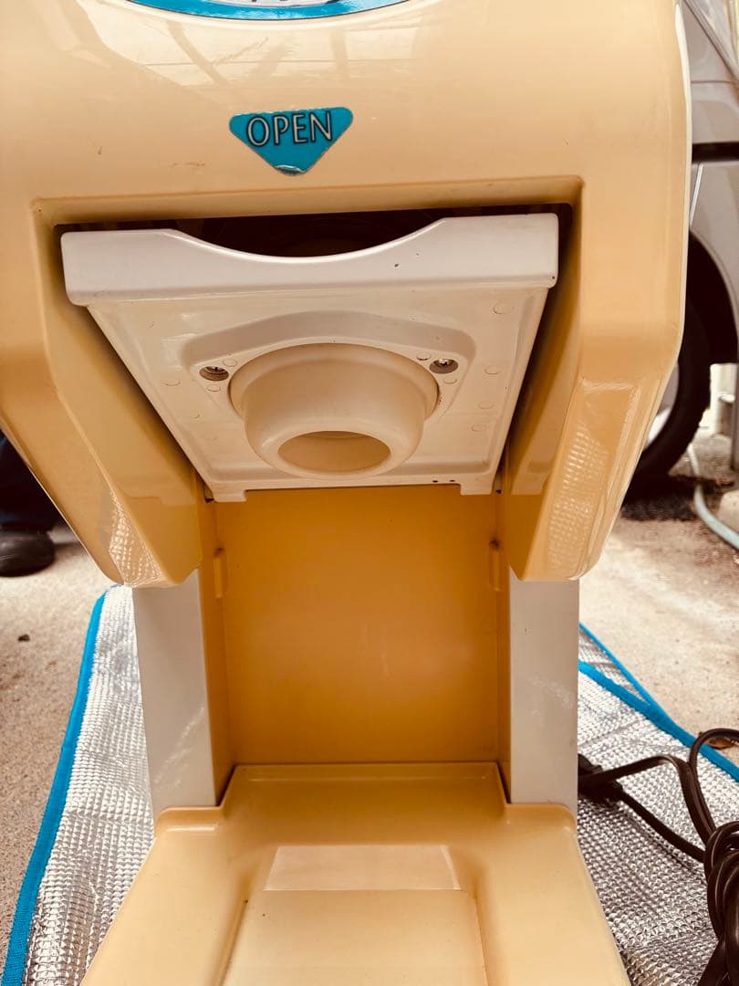 サンデンソフトクリーム抽出機