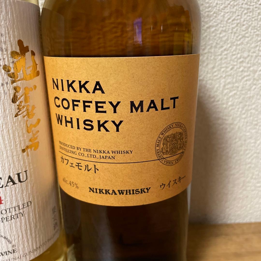 ニッカカフェモルト　ニッカ　丹波ワイン　ヌーボー　2024年が2本　合計3本
