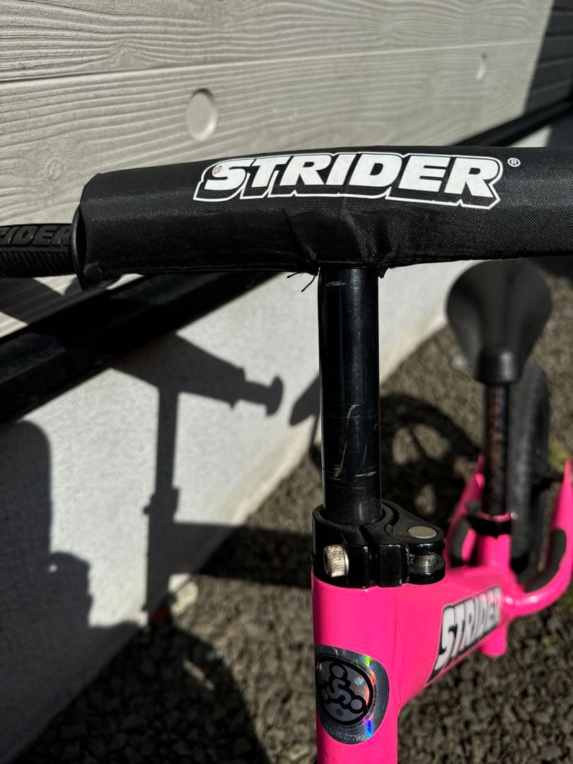 M erry　ストライダー　ピンク　スタンド付