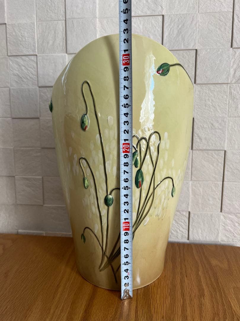 フランツコレクション ゴッホミュージアムコラボ　ポピーと蝶 花瓶 フラワーベース