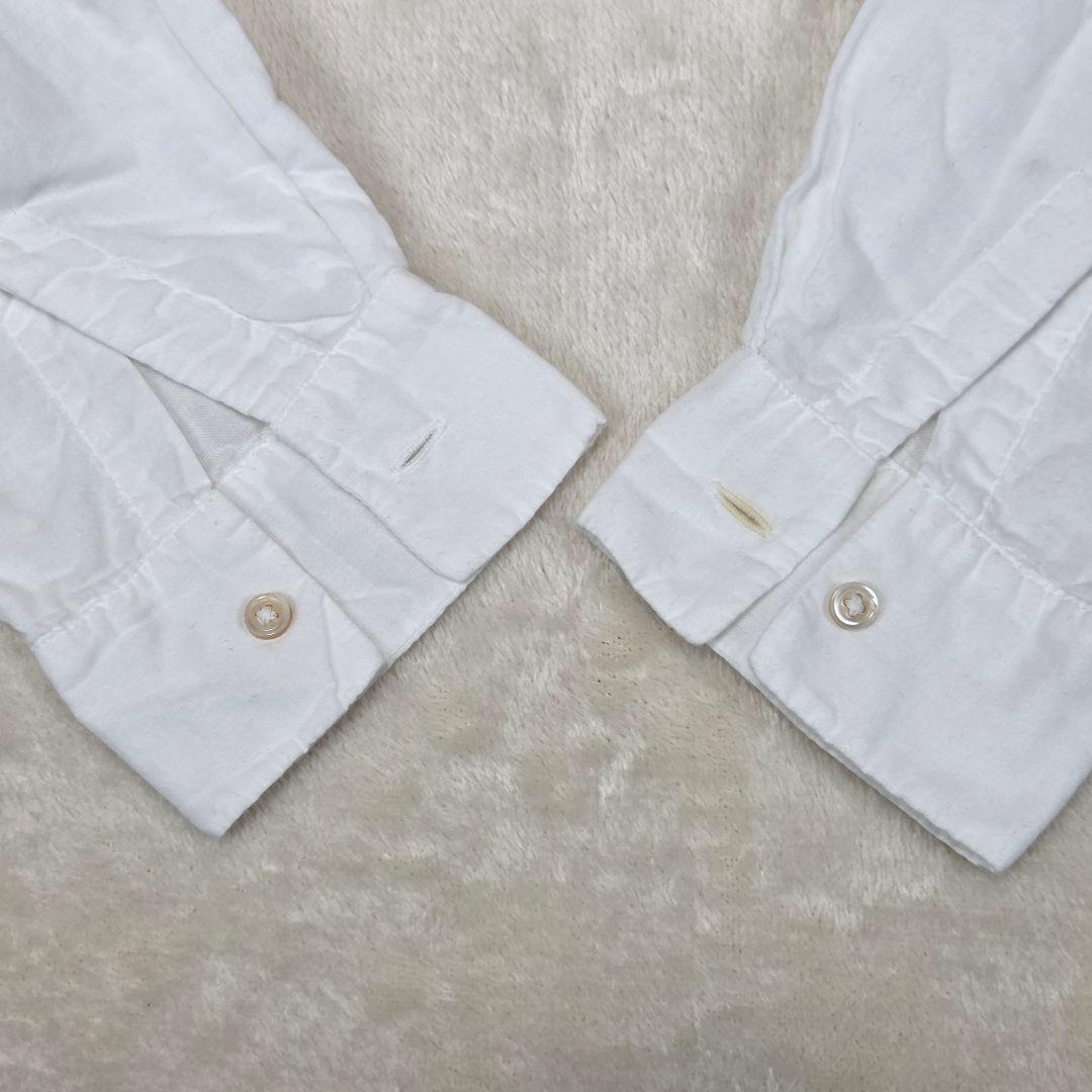 45rpm コットンシャツ ピンタック 白 サイズ3 L