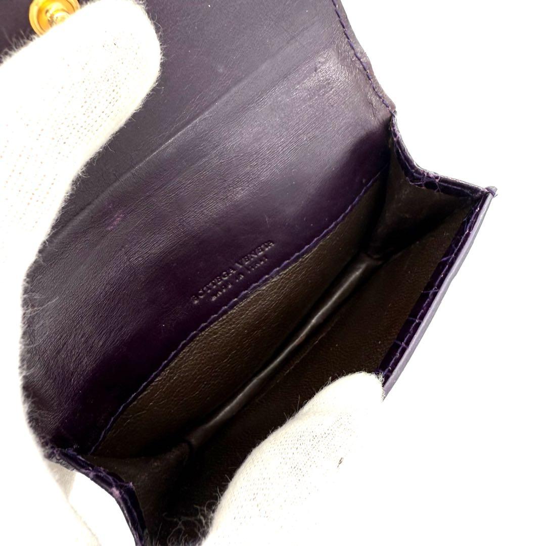 ★入手困難！★BOTTEGA VENETA マットクロコダイル 名刺入れ 無双