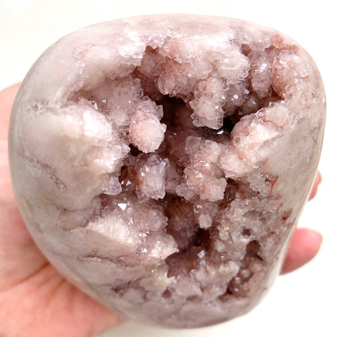 ★★★最終大特価【 キュート どっしり ピンクアメジスト ドーム 約618g