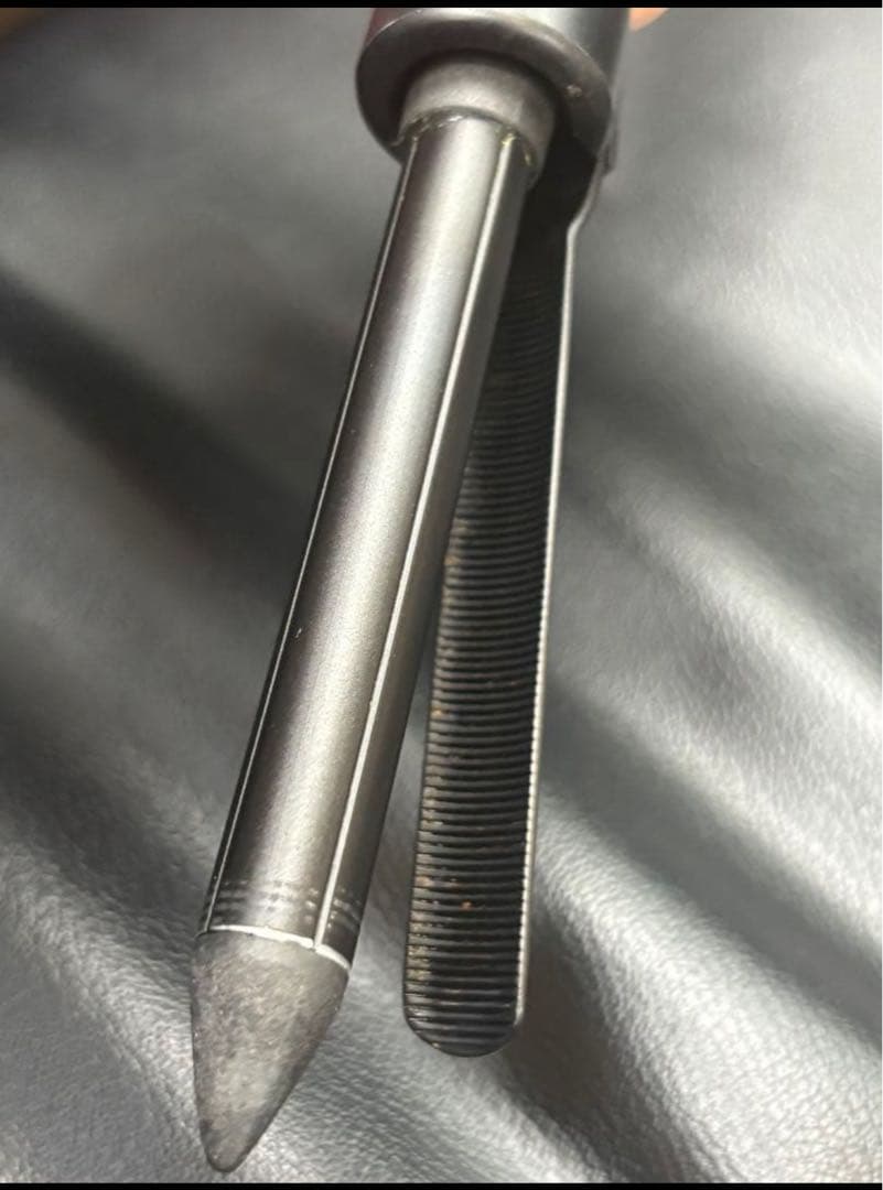 未使用に近い　LENZ Ｒ-12元巻きレンツアイロン　丸アイロン