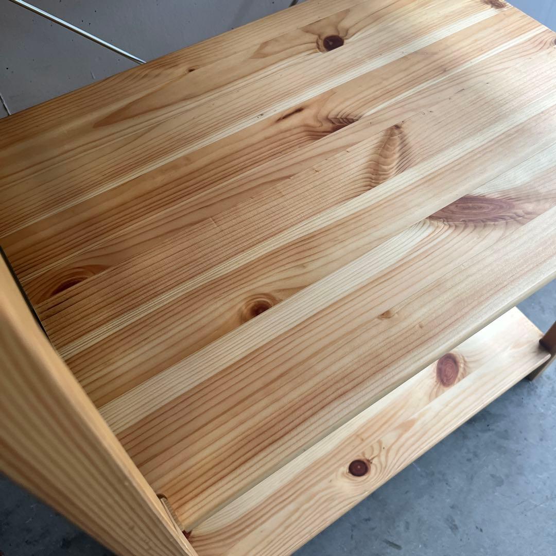 美品★無印 パイン材ユニットシェルフ・５８ｃｍ幅・小
