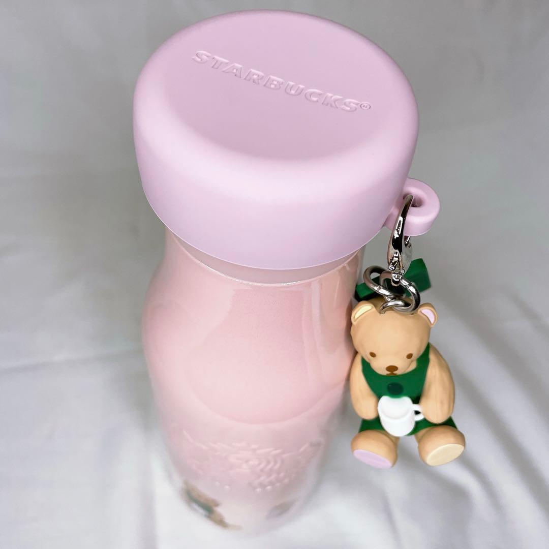 【即発送/ドリンクチケット付】ジェラートピケ×スタバ ステンレスボトル ピンク