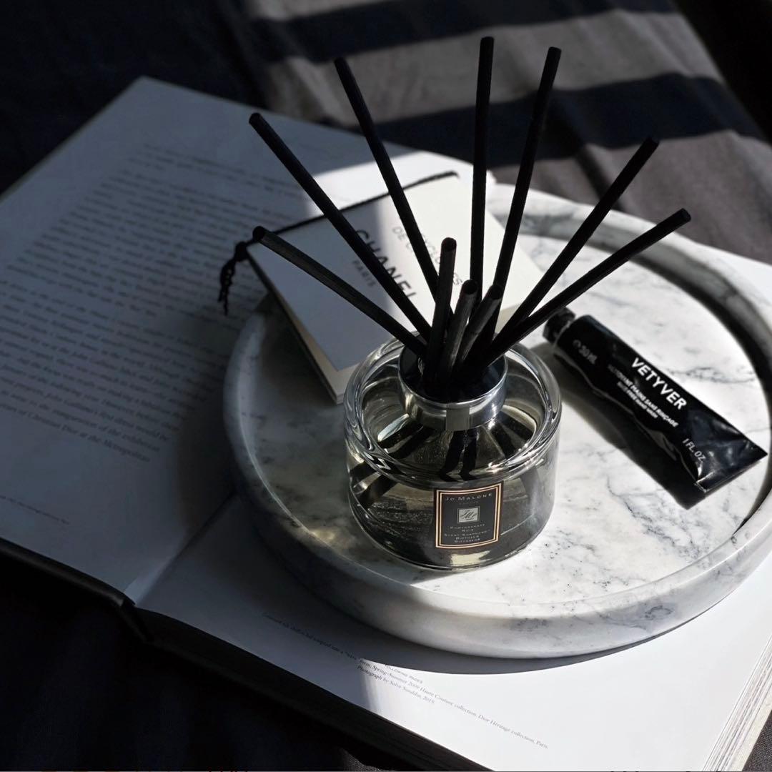 大理石のインテリアトレイ