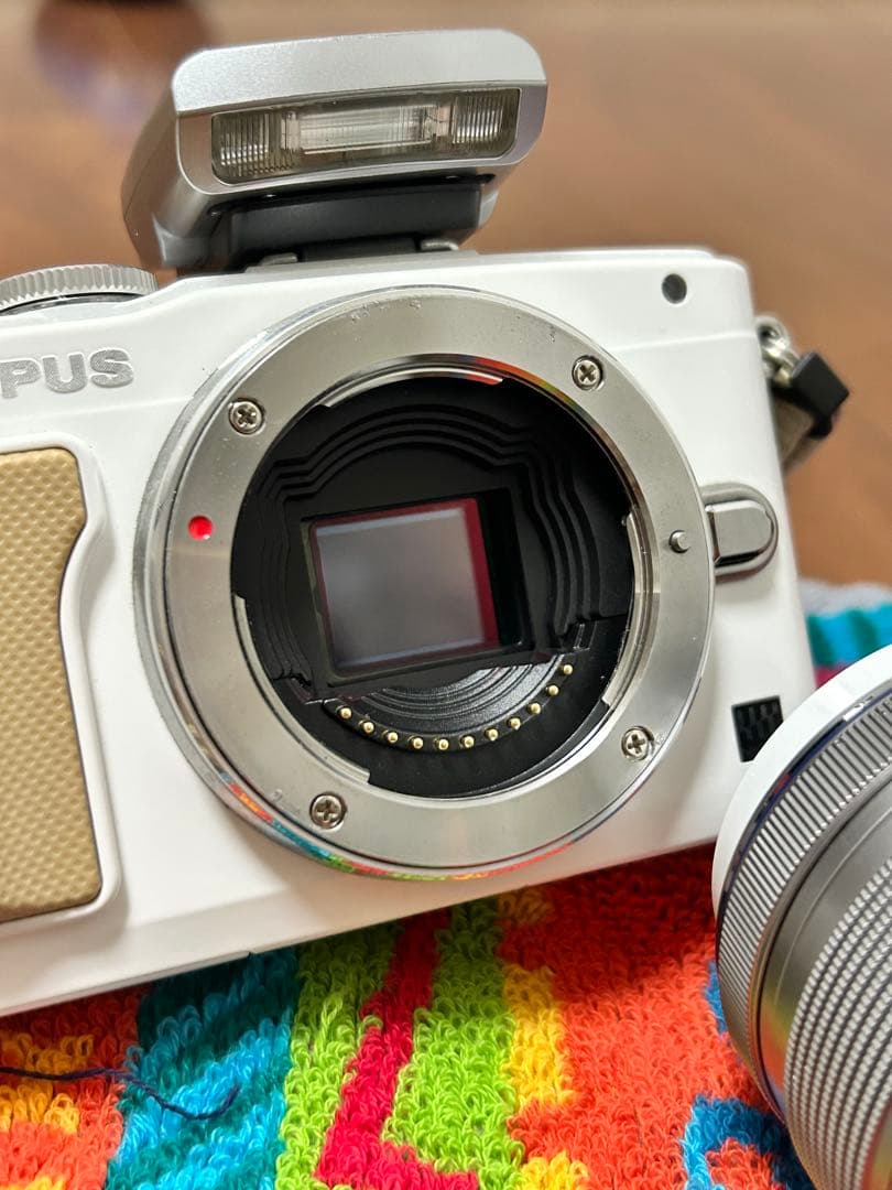 OLYMPUS ミラーレス一眼 ホワイト