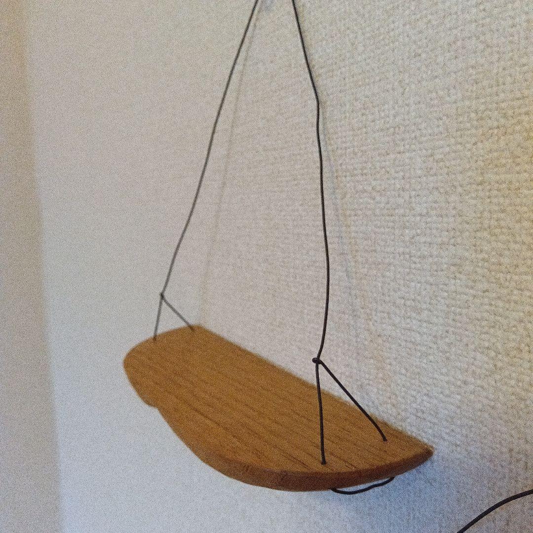 うだまさし　壁掛け「モクモク棚」2点セット