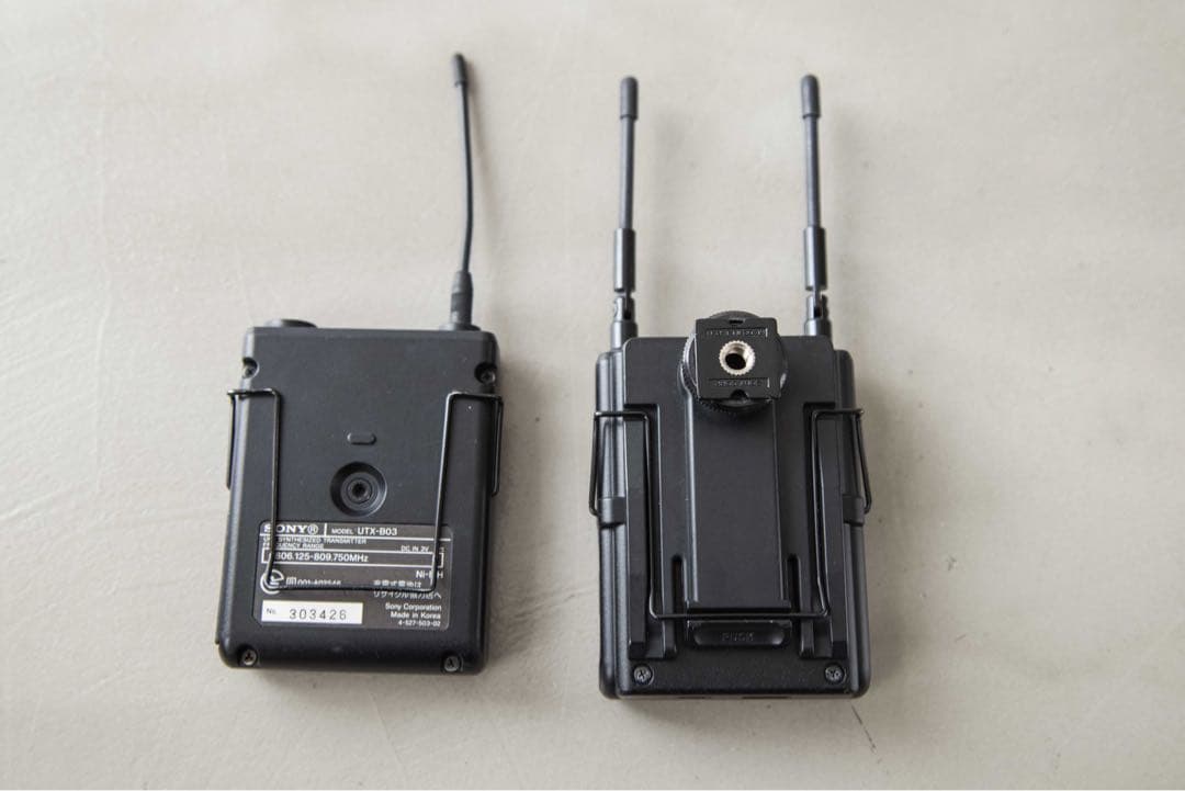 SONY ワイヤレスピンマイク